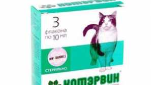 Kapi koterwin za mačke: sastav, upute za uporabu, recenzije